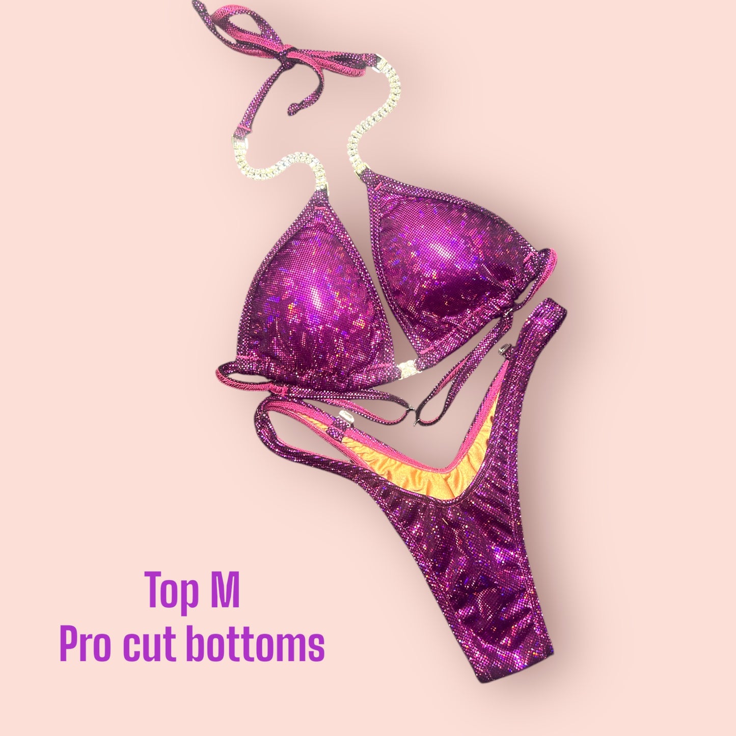 QS PURPLE FUCHSIA FIGURE SUIT