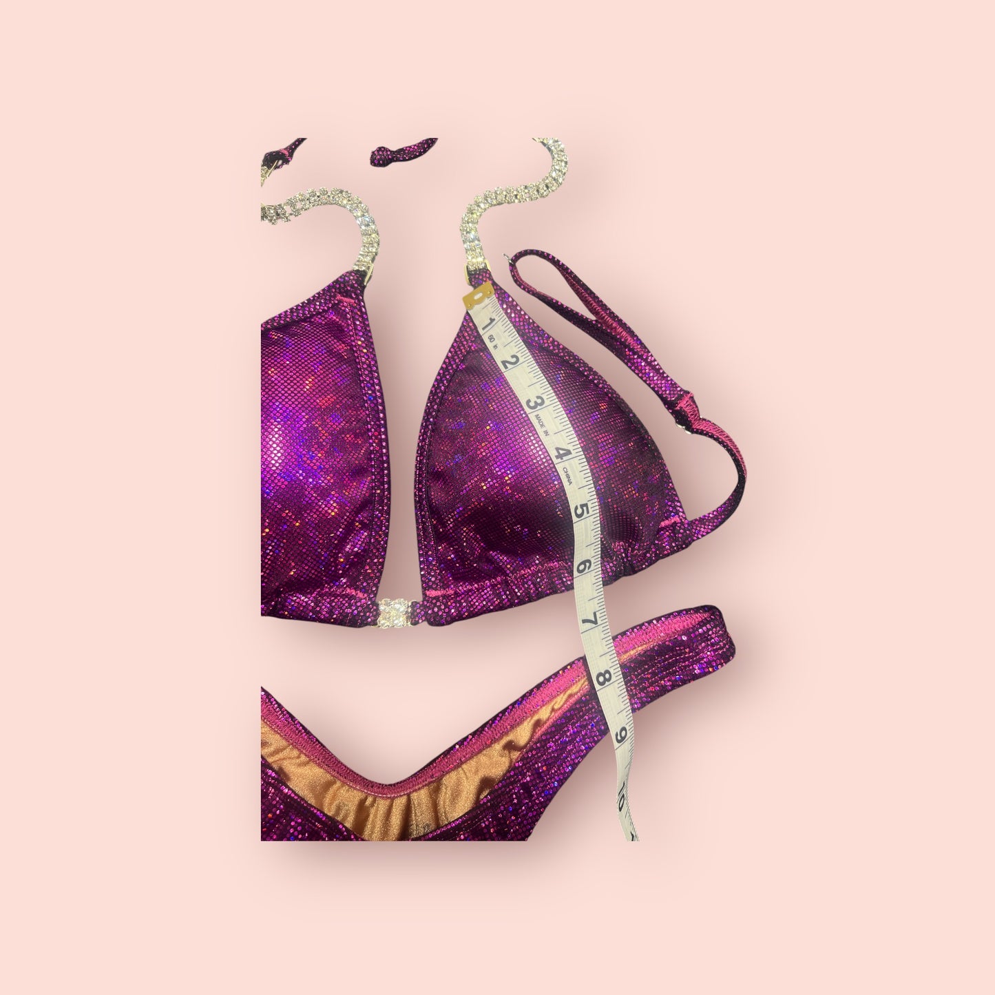 QS PURPLE FUCHSIA FIGURE SUIT