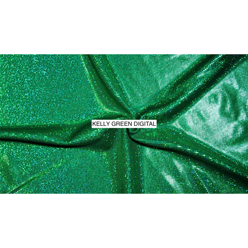 Digital Hologram Fabric swatches