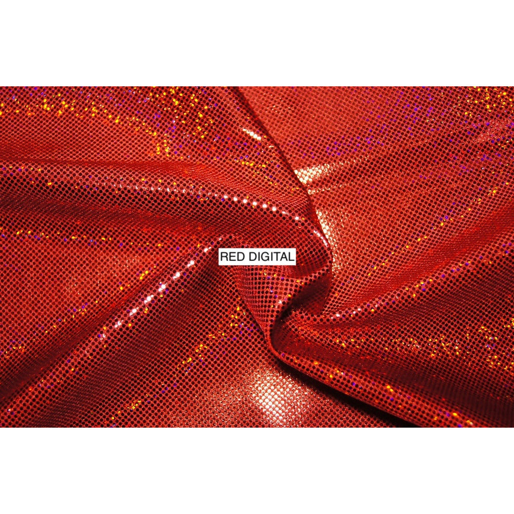 Digital Hologram Fabric swatches